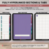 Digital Notebook V2 Yume Noto NozomuNoto Japanese Multipurpose Minimalist ADHD Bullet Journal Hyperlinked PDF Goodnotes Notability Android Tablet iPad Student Study Teacher Work Home Bible Travel Cornell Grid Lines Dotted Template Noteshelf Noteful Penly Kilonotes Collanote Zoomnotes Samsung Notes Xodo