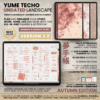 1. Title Undated Digital Planner Yume Techo NozomuNoto Notebook Daily Weekly Monthly Calendar Japanese Multipurpose Minimalist ADHD Bullet Journal Hyperlinked PDF Goodnotes Notability Landscape Android iPad Student Study Noteshelf Samsung Notes Hobonichi Noteful Penly Kilonotes Collanote Zoomnotes