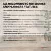 11. NozomuNoto 2026 Digital Planner Yume Techo NozomuNoto Notebook Daily Weekly Monthly Calendar Japanese Multipurpose Minimalist ADHD Bullet Journal Hyperlinked PDF Goodnotes Notability Landscape Android iPad Student Study Noteshelf Samsung Notes Hobonichi Noteful Penly Kilonotes Collanote Zoomnotes
