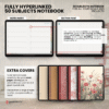 4. Notes & Section 2026 Digital Planner Yume Techo NozomuNoto Notebook Daily Weekly Monthly Calendar Japanese Multipurpose Minimalist ADHD Bullet Journal Hyperlinked PDF Goodnotes Notability Landscape Android iPad Student Study Noteshelf Samsung Notes Hobonichi Noteful Penly Kilonotes Collanote Zoomnotes