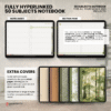 4. Notes & Section 2026 Digital Planner Yume Techo NozomuNoto Notebook Daily Weekly Monthly Calendar Japanese Multipurpose Minimalist ADHD Bullet Journal Hyperlinked PDF Goodnotes Notability Landscape Android iPad Student Study Noteshelf Samsung Notes Hobonichi Noteful Penly Kilonotes Collanote Zoomnotes