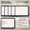 7. What's New Undated Digital Planner Yume Techo NozomuNoto Notebook Daily Weekly Monthly Calendar Japanese Multipurpose Minimalist ADHD Bullet Journal Hyperlinked PDF Goodnotes Notability Landscape Android iPad Student Study Noteshelf Samsung Notes Hobonichi Noteful Penly Kilonotes Collanote Zoomnotes