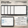 7. What's New Undated Digital Planner Yume Techo NozomuNoto Notebook Daily Weekly Monthly Calendar Japanese Multipurpose Minimalist ADHD Bullet Journal Hyperlinked PDF Goodnotes Notability Landscape Android iPad Student Study Noteshelf Samsung Notes Hobonichi Noteful Penly Kilonotes Collanote Zoomnotes
