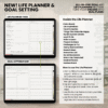 8. Life Planner Undated Digital Planner Yume Techo NozomuNoto Notebook Daily Weekly Monthly Calendar Japanese Multipurpose Minimalist ADHD Bullet Journal Hyperlinked PDF Goodnotes Notability Landscape Android iPad Student Study Noteshelf Samsung Notes Hobonichi Noteful Penly Kilonotes Collanote Zoomnotes