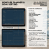 8. Life Planner Undated Digital Planner Yume Techo NozomuNoto Notebook Daily Weekly Monthly Calendar Japanese Multipurpose Minimalist ADHD Bullet Journal Hyperlinked PDF Goodnotes Notability Landscape Android iPad Student Study Noteshelf Samsung Notes Hobonichi Noteful Penly Kilonotes Collanote Zoomnotes