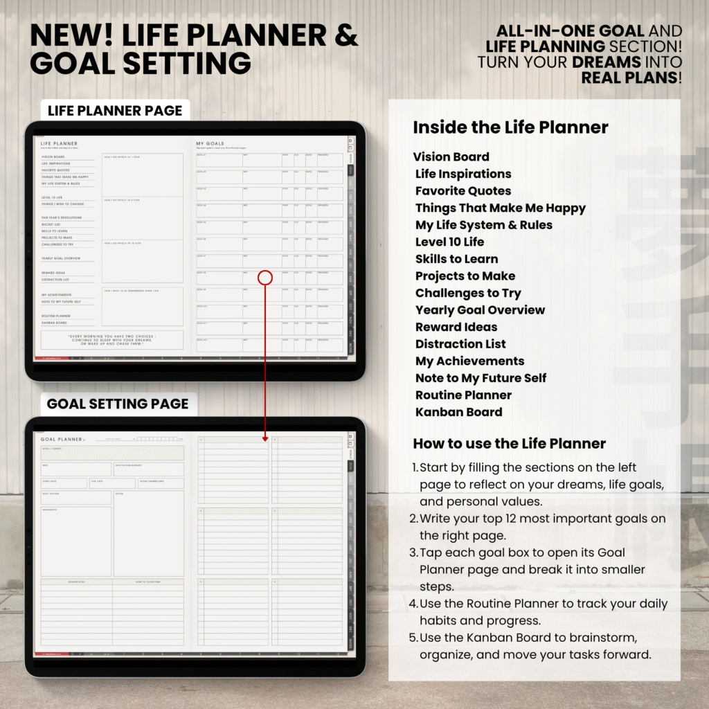 2026 Digital Planner Yume Techo NozomuNoto Notebook Daily Weekly Monthly Calendar Japanese Multipurpose Minimalist ADHD Bullet Journal Hyperlinked PDF Goodnotes Notability Landscape Android iPad Student Study Noteshelf Samsung Notes Hobonichi Noteful Penly Kilonotes Collanote Zoomnotes
