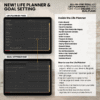 8. Life Planner Undated Digital Planner Yume Techo NozomuNoto Notebook Daily Weekly Monthly Calendar Japanese Multipurpose Minimalist ADHD Bullet Journal Hyperlinked PDF Goodnotes Notability Landscape Android iPad Student Study Noteshelf Samsung Notes Hobonichi Noteful Penly Kilonotes Collanote Zoomnotes