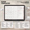 9. Paper Templates 2026 Digital Planner Yume Techo NozomuNoto Notebook Daily Weekly Monthly Calendar Japanese Multipurpose Minimalist ADHD Bullet Journal Hyperlinked PDF Goodnotes Notability Landscape Android iPad Student Study Noteshelf Samsung Notes Hobonichi Noteful Penly Kilonotes Collanote Zoomnotes