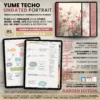 1. Title Yume Techo Undated Portrait - Light Garden — product preview