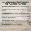 2026 Digital Planner Yume Techo NozomuNoto Notebook Daily Weekly Monthly Calendar Japanese Multipurpose Minimalist ADHD Bullet Journal Hyperlinked PDF Goodnotes Notability Portrait Android iPad Student Study Noteshelf Samsung Notes Hobonichi Noteful Penly Kilonotes Collanote Zoomnotes