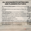 2026 Digital Planner Yume Techo NozomuNoto Notebook Daily Weekly Monthly Calendar Japanese Multipurpose Minimalist ADHD Bullet Journal Hyperlinked PDF Goodnotes Notability Portrait Android iPad Student Study Noteshelf Samsung Notes Hobonichi Noteful Penly Kilonotes Collanote Zoomnotes