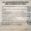 2026 Digital Planner Yume Techo NozomuNoto Notebook Daily Weekly Monthly Calendar Japanese Multipurpose Minimalist ADHD Bullet Journal Hyperlinked PDF Goodnotes Notability Portrait Android iPad Student Study Noteshelf Samsung Notes Hobonichi Noteful Penly Kilonotes Collanote Zoomnotes