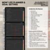 11. Life Planner Yume Techo Academic 26-27 Portrait - Dark Garden + All Colors