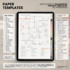 12. Paper Templates Yume Techo Academic 26-27 Portrait - Garden + All Colors