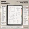 12. Paper Templates Yume Techo Academic 26-27 Portrait - Garden + All Colors