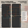 6. Hyperlinked pages Yume Techo Academic 26-27 Portrait - Dark Garden + All Colors