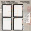 6. Hyperlinked pages Yume Techo Academic 26-27 Portrait - Garden + All Colors