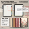 7. Notes & Section Yume Techo Academic 26-27 Portrait - Garden + All Colors