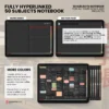 Yume Techo Academic 26-27 Landscape - Dark Garden + All Colors — product preview