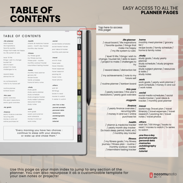 Yume Techo Academic 26-27 Portrait E-Reader