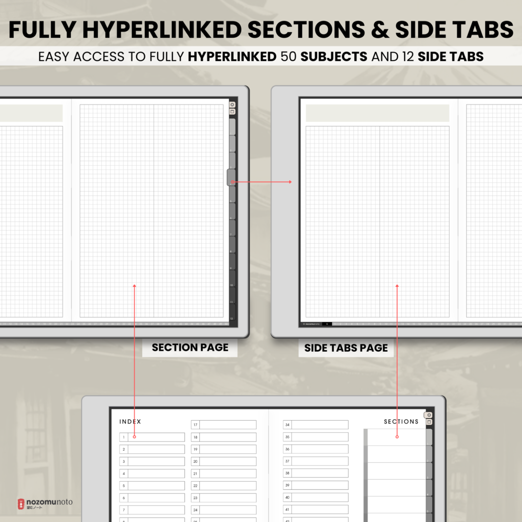 Yume Noto V1 Landscape E-Reader Charcoal landing page preview for reMarkable 2, reMarkable Paper Pro, Kindle Scribe, Supernote, Onyx Boox, and Bigme.