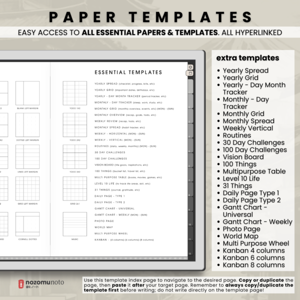 Yume Noto V1 Landscape E-Reader Charcoal second paper template preview for reMarkable 2, reMarkable Paper Pro, Kindle Scribe, Supernote, Onyx Boox, and Bigme Yume Noto V1 Landscape E-Reader Charcoal second paper template preview for reMarkable 2, reMarkable Paper Pro, Kindle Scribe, Supernote, Onyx Boox, and Bigme.