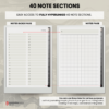 Yume Noto V1 Portrait E-Reader Charcoal second landing page preview for reMarkable 2, reMarkable Paper Pro, Kindle Scribe, Supernote, Onyx Boox, and Bigme.