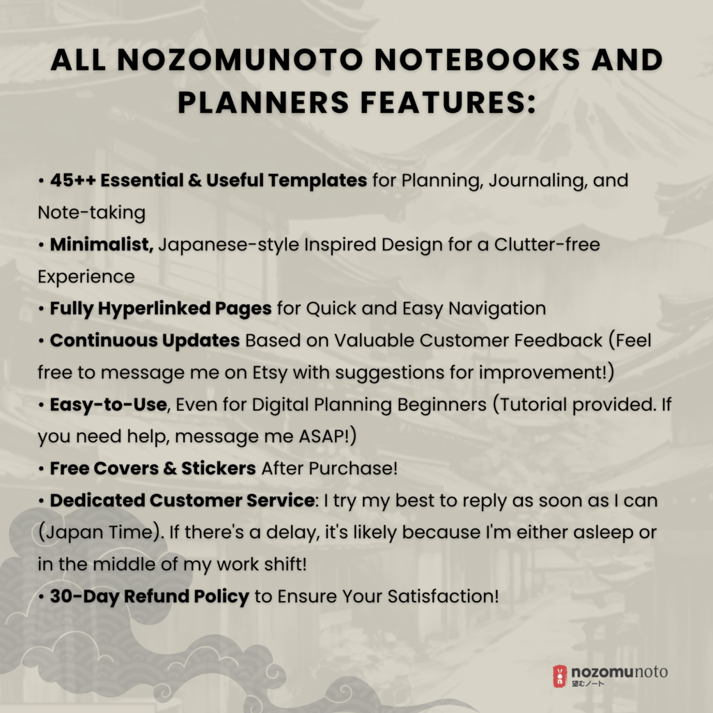 Yume Noto V1 Portrait E-Reader Charcoal NozomuNoto brand page preview for reMarkable 2, reMarkable Paper Pro, Kindle Scribe, Supernote, Onyx Boox, and Bigme.