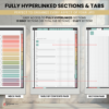 Yume Noto V2 Portrait E-Reader Garden - 05 Yume Noto V2 Portrait E-Reader Garden notebook landing page and navigation preview for reMarkable, Kindle Scribe, Supernote, Boox, and Bigme.