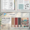 Yume Noto V2 Portrait E-Reader Garden - 07 Yume Noto V2 Portrait E-Reader Garden digital notebook cover collection preview for reMarkable, Kindle Scribe, Supernote, Boox, and Bigme.