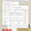 ikigai-kana-printable-07 Hiragana and katakana comparison chart for reviewing kana.