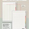 Ikigai Noto notes index with 40 linked grid notes pages for Japanese vocabulary, grammar, class notes, and extra kana writing practice.