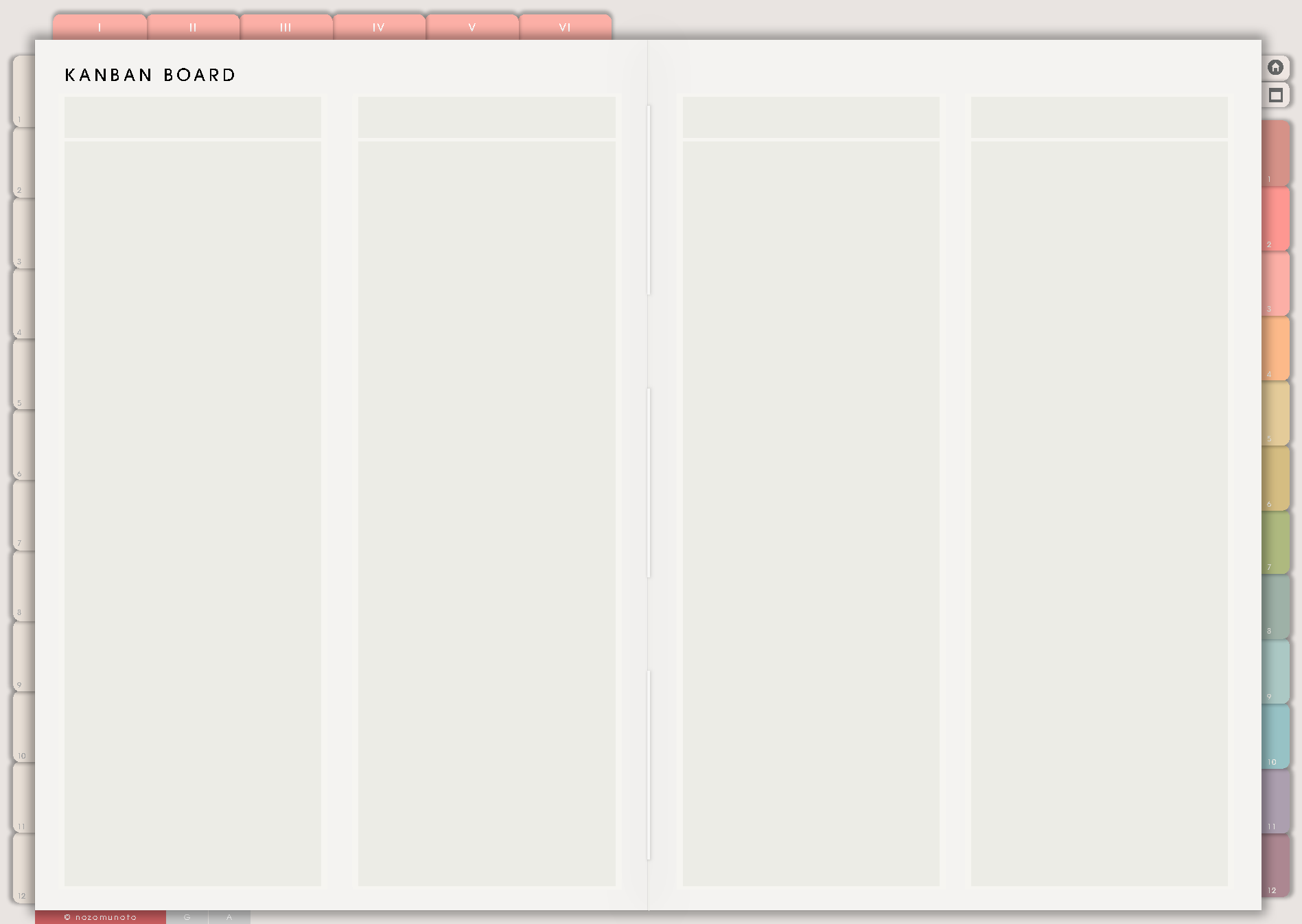 Kanban Board template