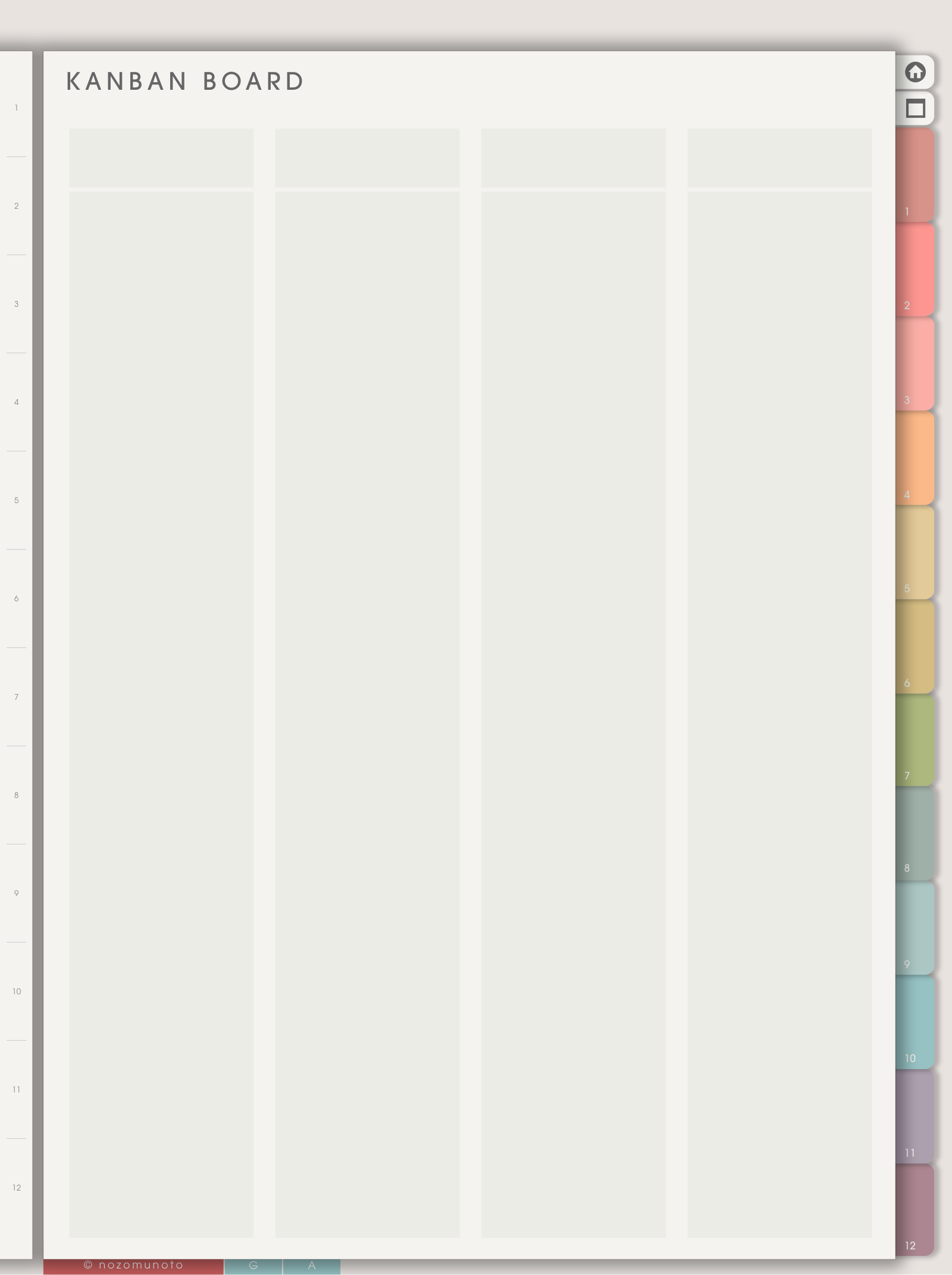 Kanban template