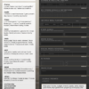 portrait-final-dark-16 Dark Portrait organizer sections for finance, health, fitness, home, study, work, social media, travel, lists, and journaling, beside page examples.