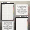 portrait-final-light-15 Light Portrait notebook index with 40 numbered subjects and a linked grid note page shown on tablets.